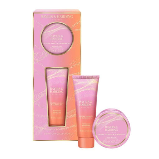 Picture of BAYLIS&HARDING JOJOBA VANILLA&ALMOND BODY PAMPER GIFT SET